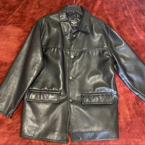 Reportage R.G.A Black leather jacket